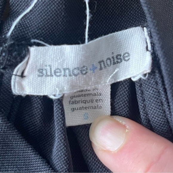 SILENCE + Noise Black Tent Style Halter Top Dress - Picture 2 of 10